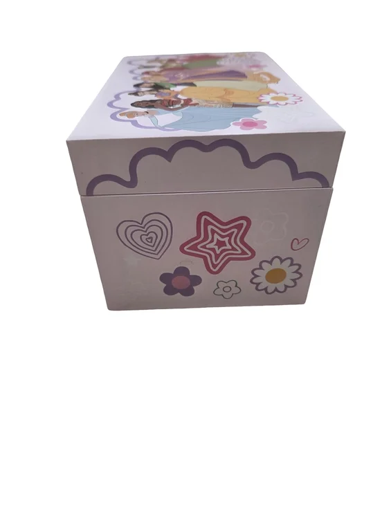 Disney Parks Princesses Cinderella Rapunzel Tiana Aurora Musical Jewelry Box NEW - Picture 5 of 7